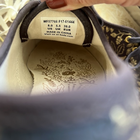 Rifle Paper Co Keds Sneakers Size 8 - Picture 5 of 5